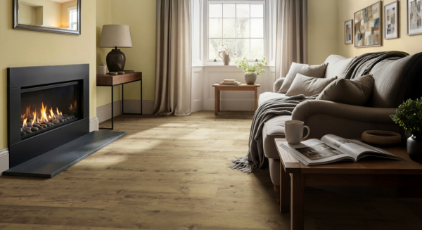 Bleached Larch Flooring