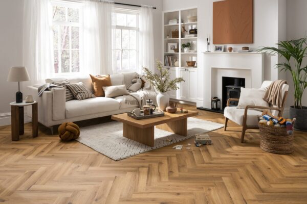 Old English Oak Herringbone Flooring