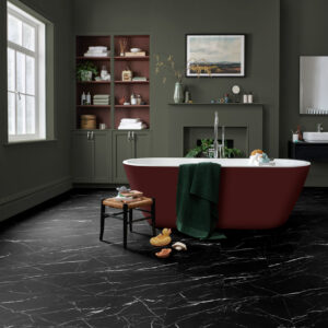 Black Marble Flooring