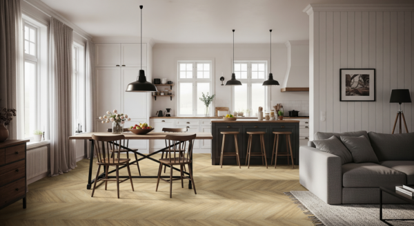 Norfolk Oak Chevron Flooring