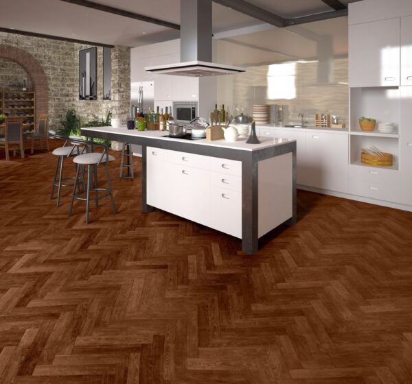 Priory Oak Herringbone Flooring