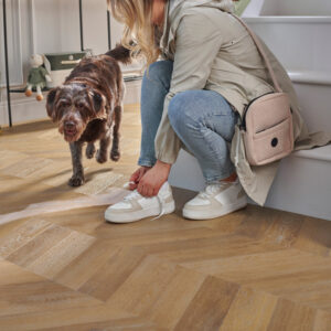 Summer Oak Chevron Flooring