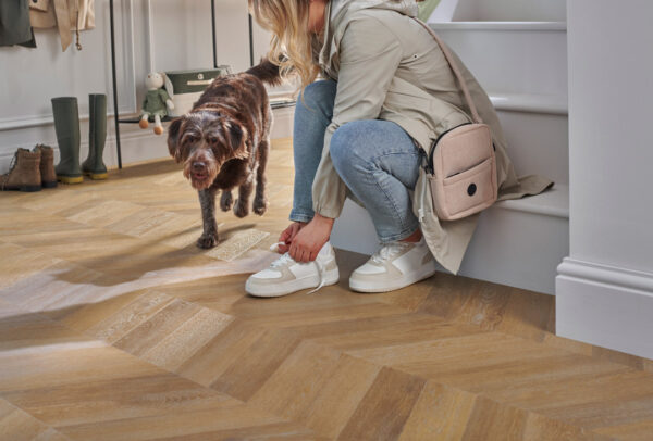 Summer Oak Chevron Flooring